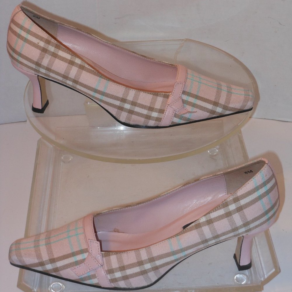 DITTO BY VAN ELI MULTI-COLOR PUMPS SIZE 8 MEDIUM